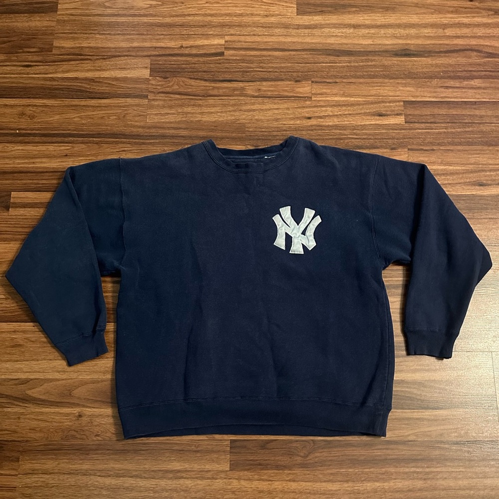 VTG 90’s Majestic New York Yankees Crewneck Sweater, Size: X-Large